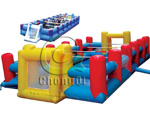 inflatable soccer field